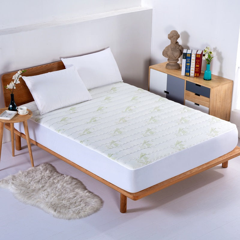 Aloe Vera Quilted Mattress Pad